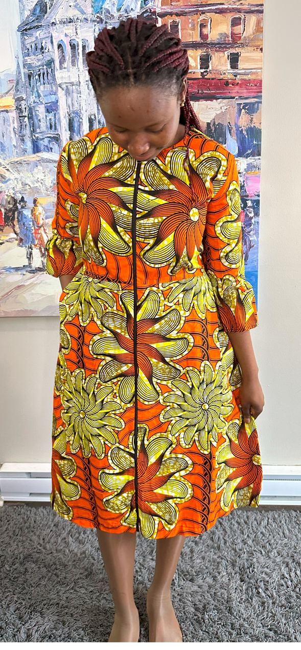 Bimpe zip dress